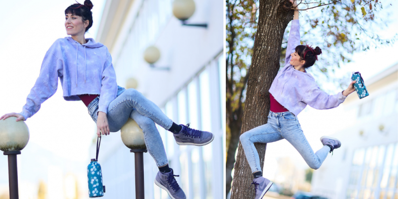 Tänzerin und Akrobatin Lisa Moon gibt Tipps für ein aktives Jahr 2025. Foto: Irmi Mayer